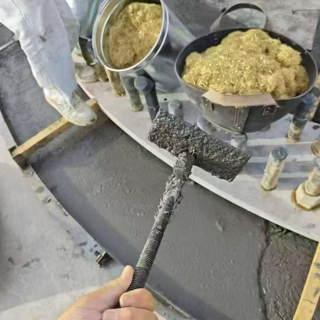 鄂城C120钢纤维高强无收灌浆料 轧机压缩机汽轮机发电机锻压设备底座灌浆材料